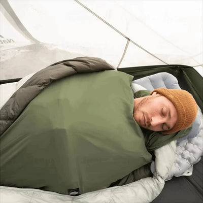 Ultralight Sleeping Bag Liner — Keeps Your Bag Clean, Adds a Little Warmth, Packs to a Fist