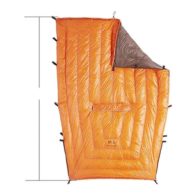 ASTA 700FP Duck Down Quilt — 260 or 500 g of Down, 640 or 870 g, 20D Nylon, 185 × 140 cm