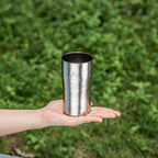 Boundless Voyage Ti3246D Double-Wall Titanium Cup — 300 ml, 87 g, Crystallised Finish