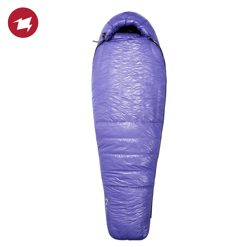 Aegismax Ultra Future Down Sleeping Bag — 800FP Ultra-Dry Goose, Rated −18°C, 10D Shell
