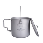 Boundless Voyage 1100 ml Titanium Hanging Pot — Bail Handle, Inset Lid, 160 g