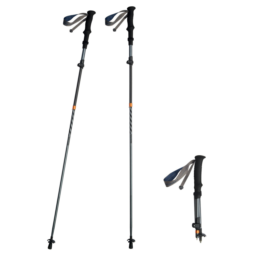 Naturehike Gale Terk UL Z-Fold Trekking Poles — Pair, Carbon/Aluminium, Folds to 35 cm, 189 g a Pole