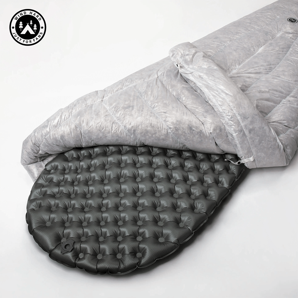 Aegismax Wind Hard Tiny — Wearable 800FP Goose Down Sleeping Bag / Quilt, Rated 2°C, 700 g
