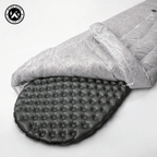 Aegismax Wind Hard Tiny — Wearable 800FP Goose Down Sleeping Bag / Quilt, Rated 2°C, 700 g