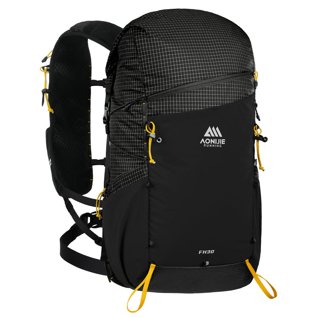 AONIJIE FH2530 30L Hiking Backpack — Vest-Style Harness, Roll-Top, 650 g