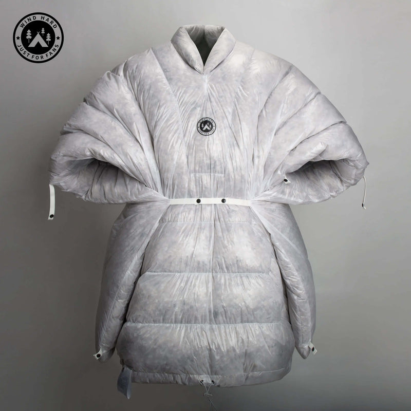 Aegismax Wind Hard Tiny Pro Wearable Down Quilt — 800FP Ultra Dry Down, 550 g Fill, Comfort −2°C / Limit −8°C