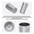 Boundless Voyage Ti3246D Double-Wall Titanium Cup — 300 ml, 87 g, Crystallised Finish