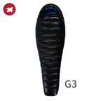 Aegismax G Series Down Sleeping Bag — 800FP White Goose, Horizontal Baffles, G1 / G2