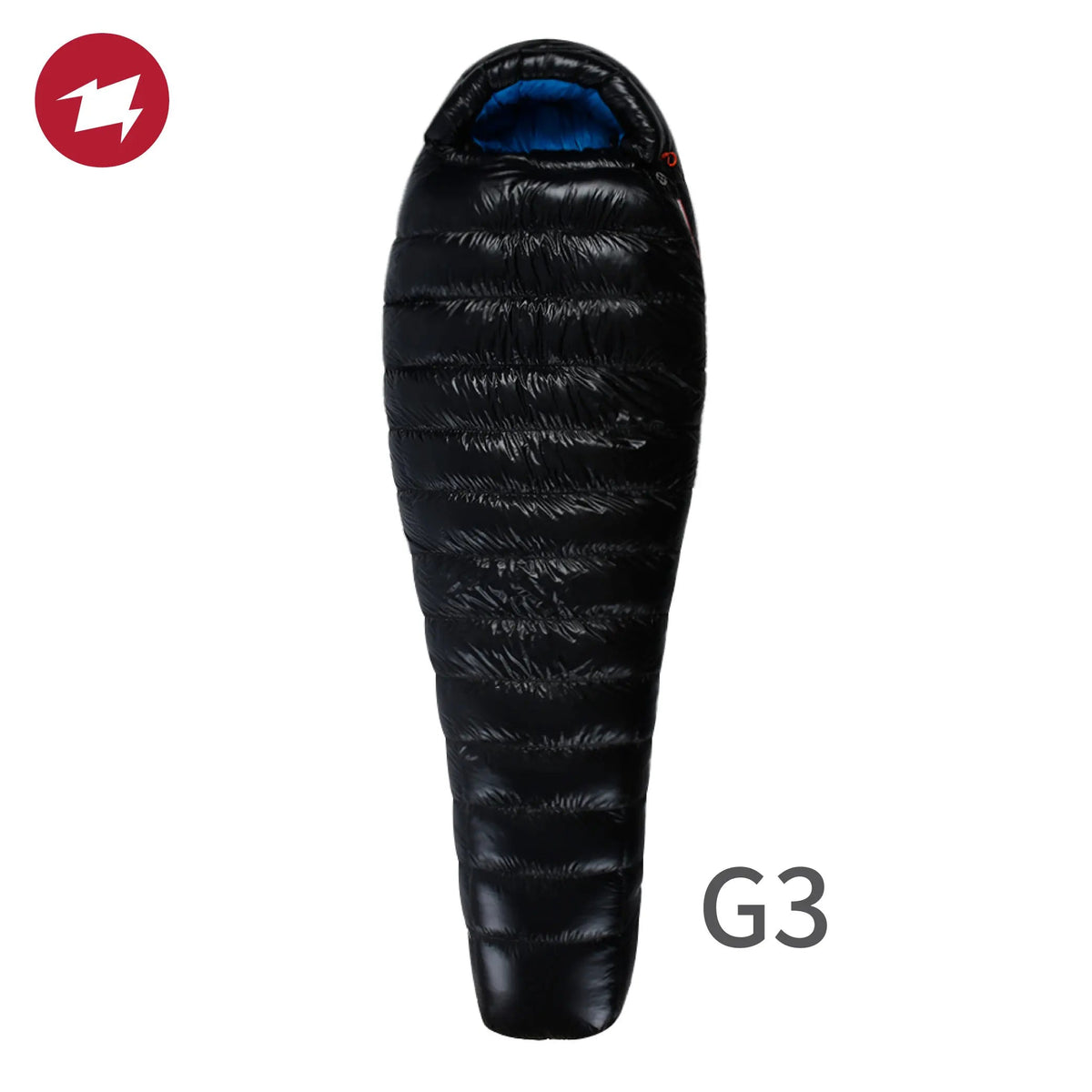 Aegismax G Series Down Sleeping Bag — 800FP White Goose, Horizontal Baffles, G1 / G2