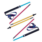 AONIJIE E4201 Aluminium Z-Fold Trekking Poles — Pair, 7075 Aluminium, Fixed Length, 160 g a Pole