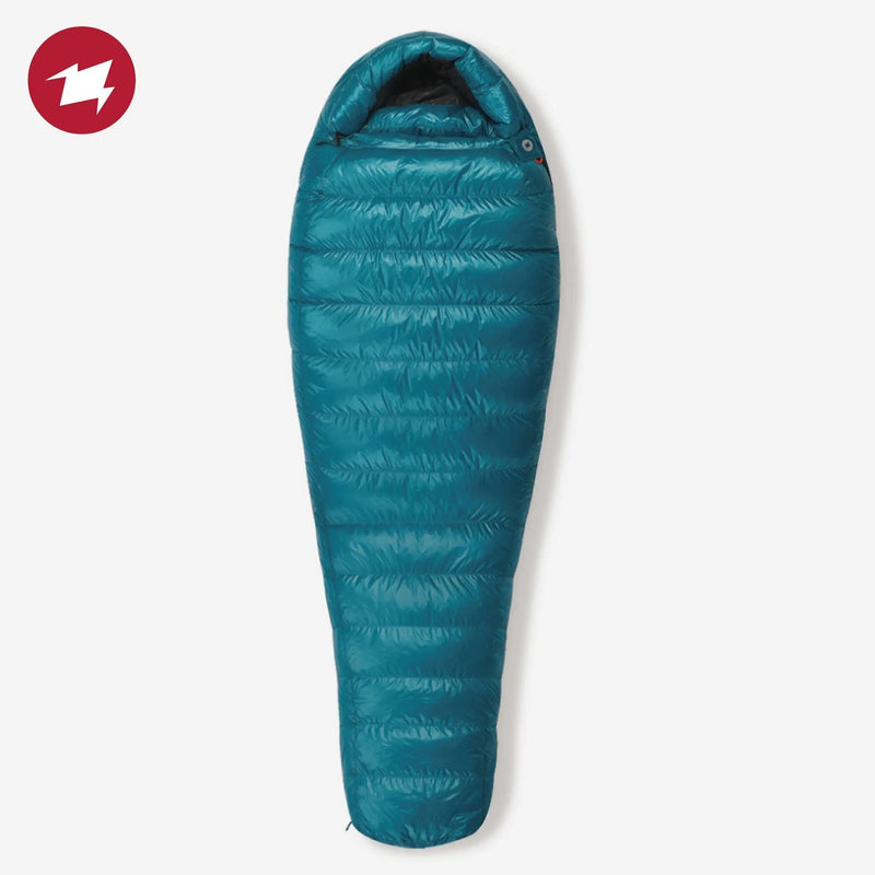 Aegismax M3 Down Sleeping Bag — 800FP Goose Down, 500 g Fill, 888 g, Comfort 0°C / Limit −5°C
