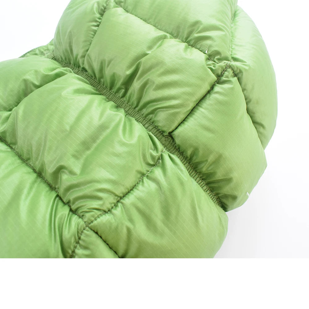 Down Sleeping Beanie — Duck Down Hat for Cold Nights in Your Bag, 100 g