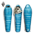 Black Ice Z700 Ultralight Down Sleeping Bag — 800+FP Water-Resistant Goose, 700 g Fill, 10D Shell