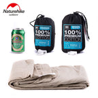 Naturehike Cotton Sleeping Bag Liner — Envelope, Spliceable, 75 cm or 100 cm Wide
