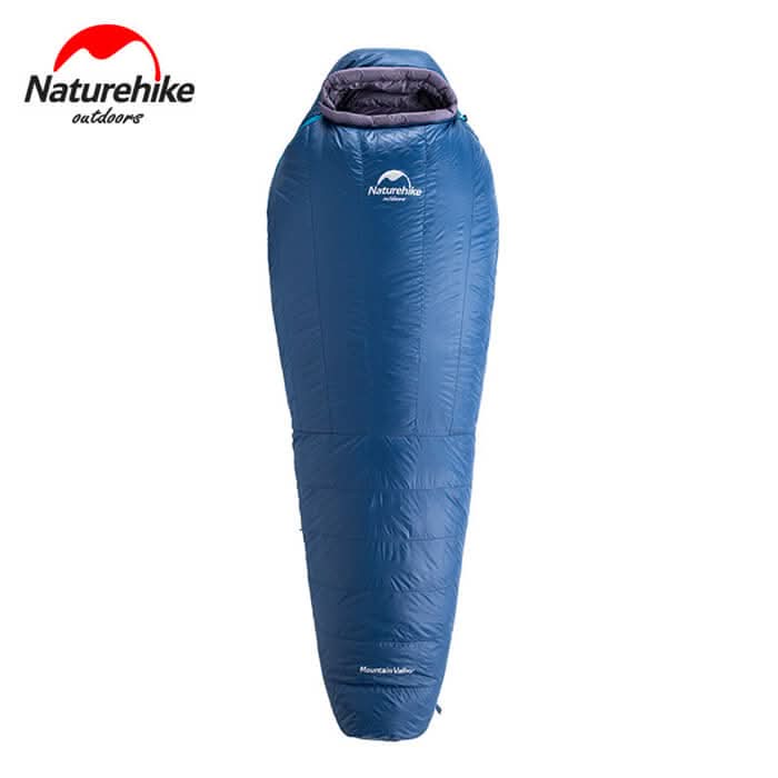 Naturehike ULG Series Down Sleeping Bag — 800FP White Goose, 20D Shell, Comfort −4 / −10 / −15°C