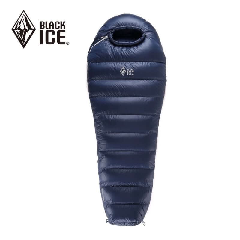 Black Ice G700 Down Sleeping Bag — 800FP Goose, 700 g Fill, Comfort 3°C / Limit −5°C
