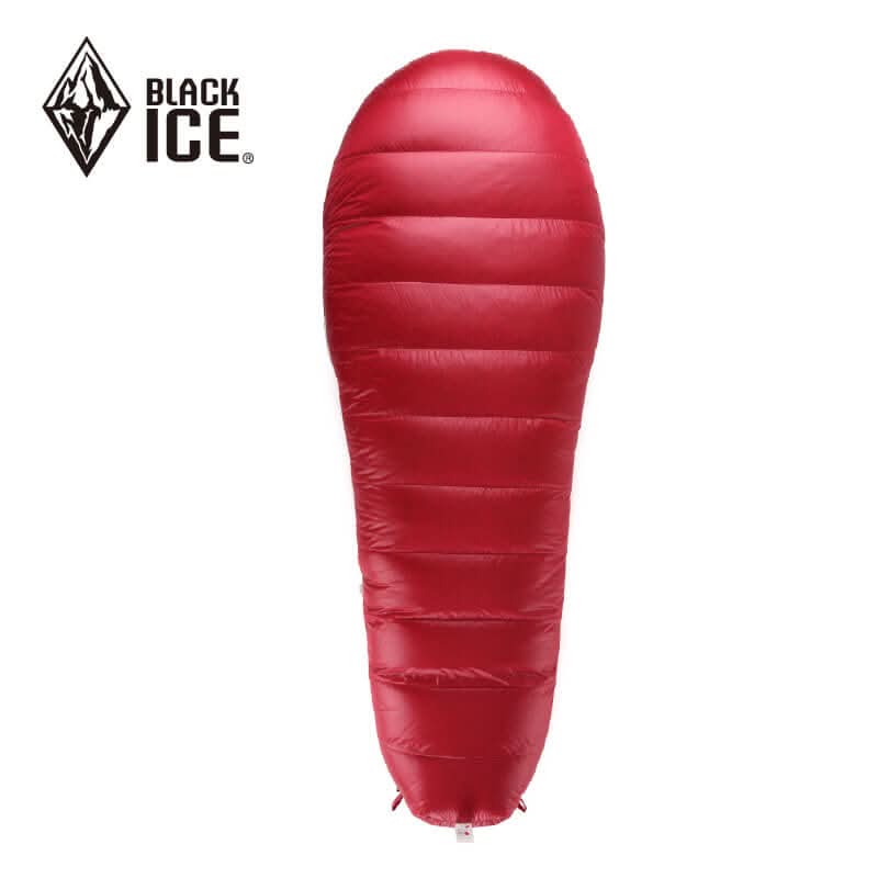 Black Ice G400 Down Sleeping Bag — 800FP Goose, 400 g Fill, Comfort 10°C
