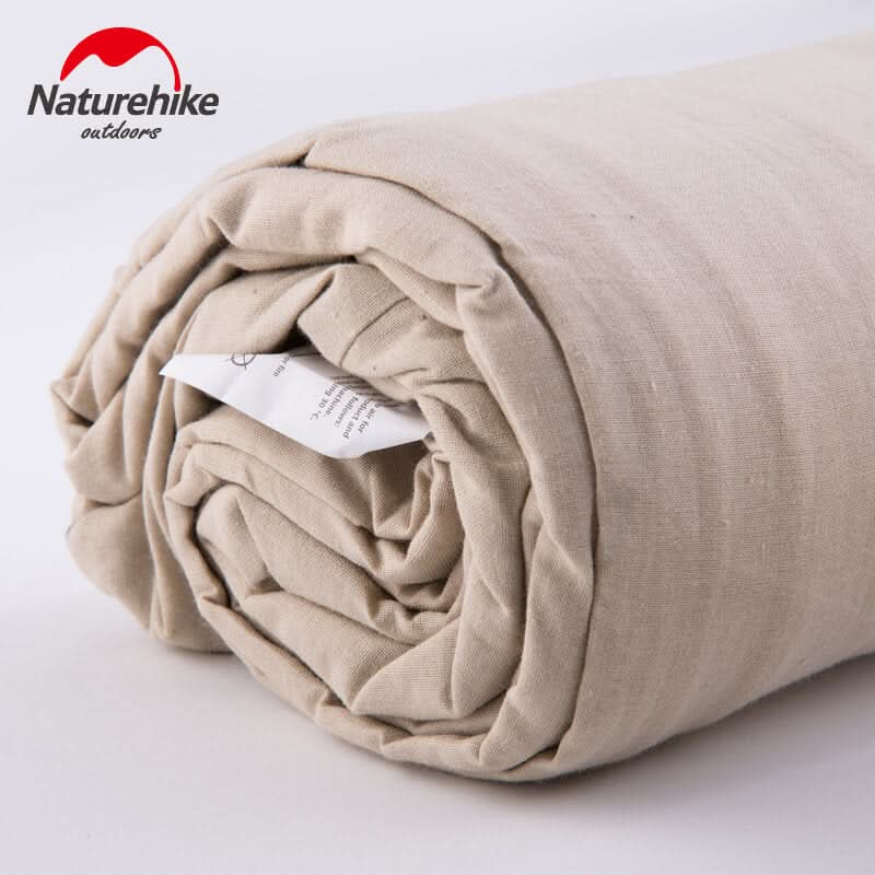 Naturehike Cotton Sleeping Bag Liner — Envelope, Spliceable, 75 cm or 100 cm Wide