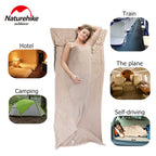 Naturehike Cotton Sleeping Bag Liner — Envelope, Spliceable, 75 cm or 100 cm Wide