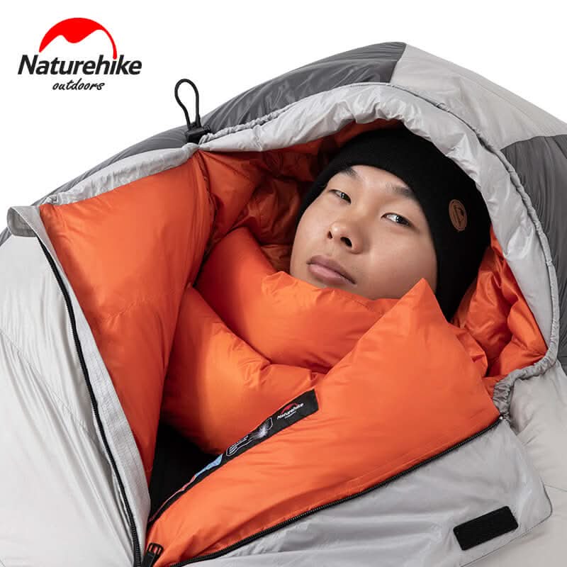 Naturehike Arctic Alpine Down Sleeping Bag — 850FP Goose, 1,000 g / 1,300 g Fill, Comfort −17 / −23°C