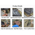 Extreme Cold Duck Down Mummy Bag — 1,500 or 2,000 g of 90% Duck Down, for Deep Winter
