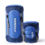 Sleeping Bag Compression Sack — 210T Nylon, Four Straps, S to XL
