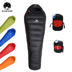 Black Snow 800FP Goose Down Mummy Bag — 400 to 1,300 g of Down, 850 g to 1.75 kg, 20D Shell