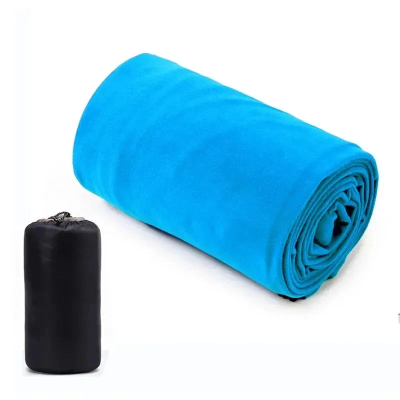 Fleece Sleeping Bag Liner — Warm Layer for Cold Nights, Summer Bag on Its Own