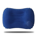Inflatable Camp Pillow — Soft Flocked Top, Folds Into a Pocket-Size Pouch