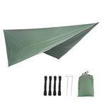 Hammock With Mosquito Net and Rain Fly — 290 × 140 cm, 850 g, 230 × 210 cm PU 2000 mm Fly
