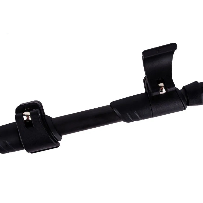 Carbon Trekking Poles, Lever Lock — Pair, 3 Sections, 63 to 135 cm, About 170 g Each