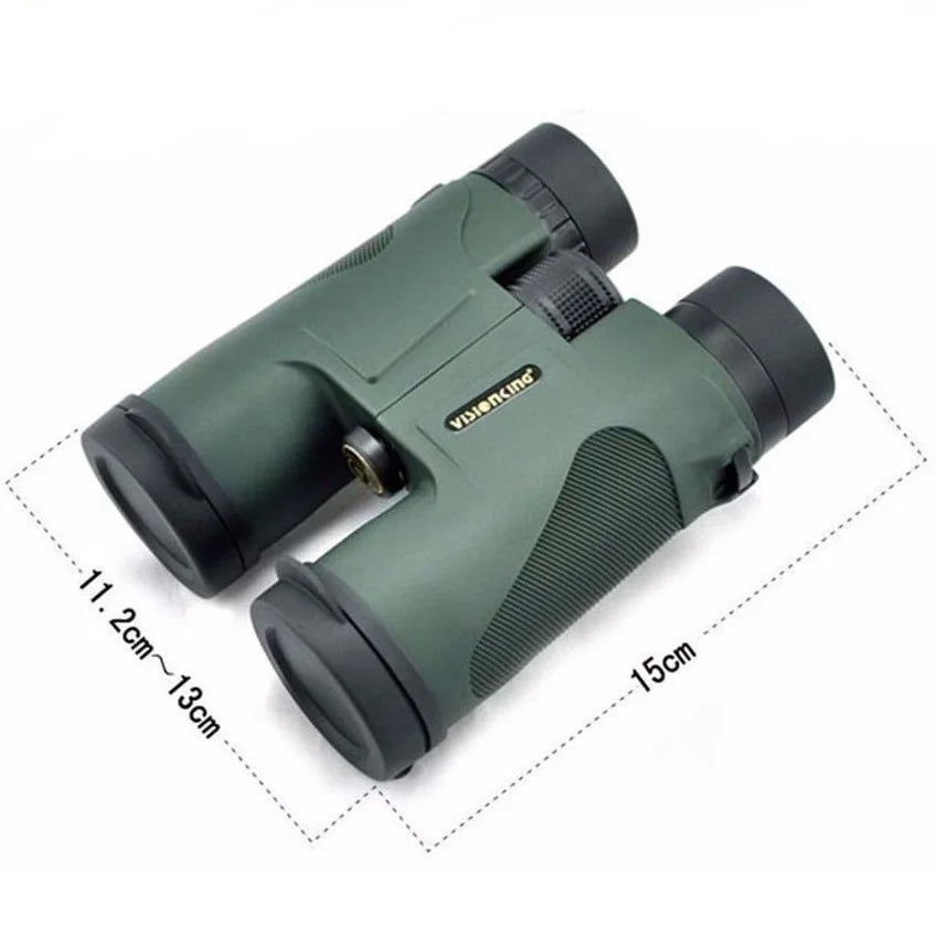 10×42 Binoculars — BAK4 Roof Prism, Fully Multi-Coated, IPX5, 18 mm Eye Relief