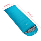 Winter Goose Down Envelope Bag — 600 to 1,000 g of 90% Goose Down, 210 × 80 cm, Opens Into a Quilt