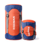 Sleeping Bag Compression Sack — 210T Nylon, Four Straps, S to XL