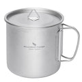 Boundless Voyage Ti3043D Titanium Mug with Lid — 950 ml, 158 g, Crystalline Finish