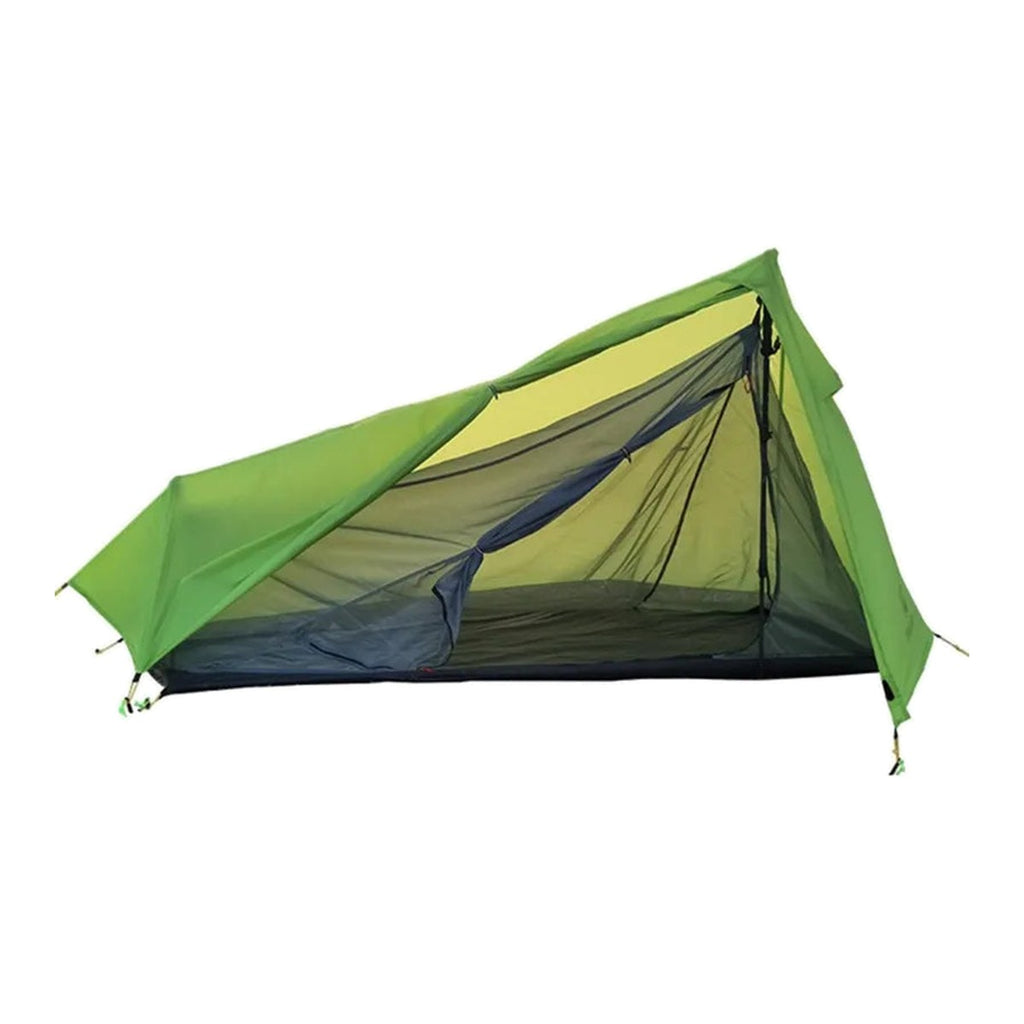 1 Person 15D Silnylon Trekking Pole Tent — About 610 g, Double Wall, Uses Your Poles