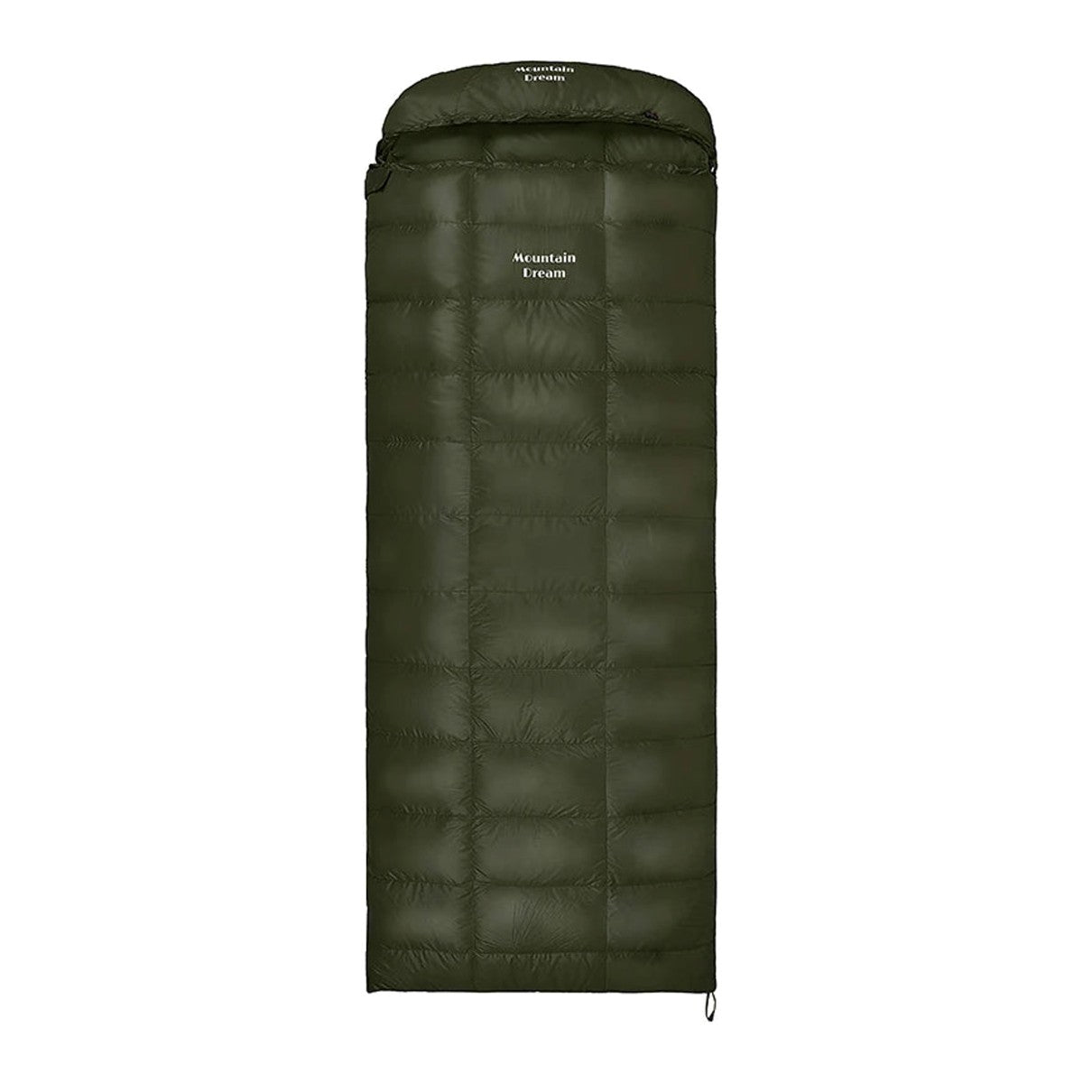 95% Goose Down Envelope Bag — 400 to 1,200 g of Down, 950 g to 1.75 kg, YKK Zip, Zips Into a Double
