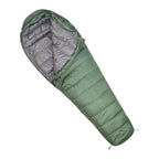 Extreme Cold Duck Down Mummy Bag — 1,500 or 2,000 g of 90% Duck Down, for Deep Winter