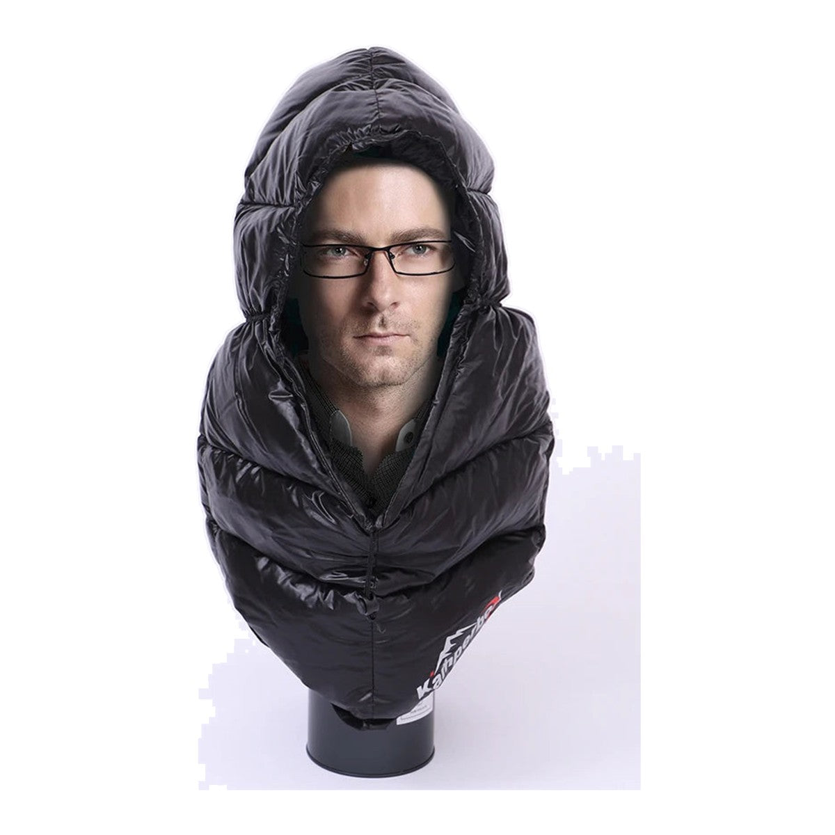 Down Sleeping Beanie — Duck Down Hat for Cold Nights in Your Bag, 100 g