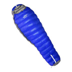 Oversized Goose Down Mummy Bag — 220 × 90 cm, 95% Goose Down, 400 to 1,200 g