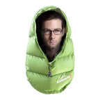 Down Sleeping Beanie — Duck Down Hat for Cold Nights in Your Bag, 100 g