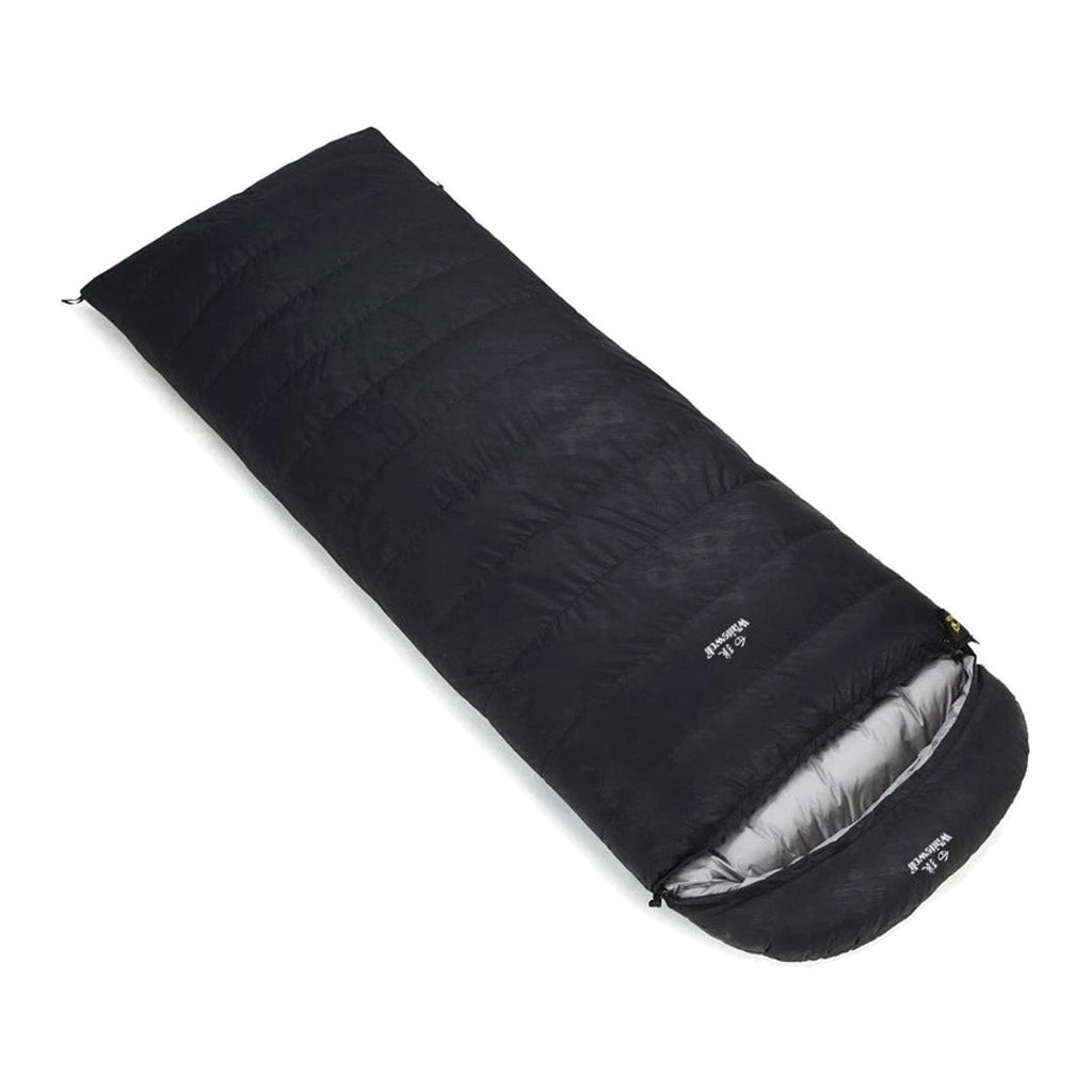Winter Goose Down Envelope Bag — 600 to 1,000 g of 90% Goose Down, 210 × 80 cm, Opens Into a Quilt