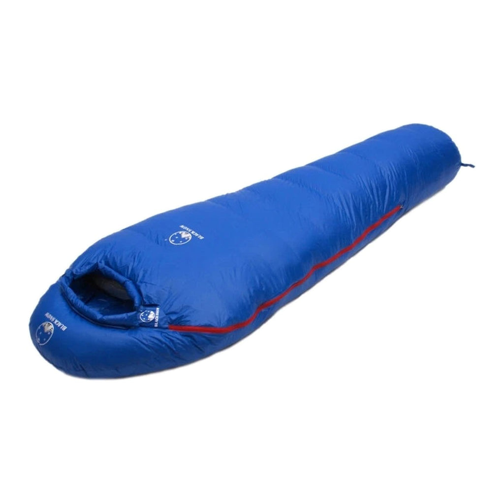 Black Snow 800FP Goose Down Mummy Bag — 400 to 1,300 g of Down, 850 g to 1.75 kg, 20D Shell