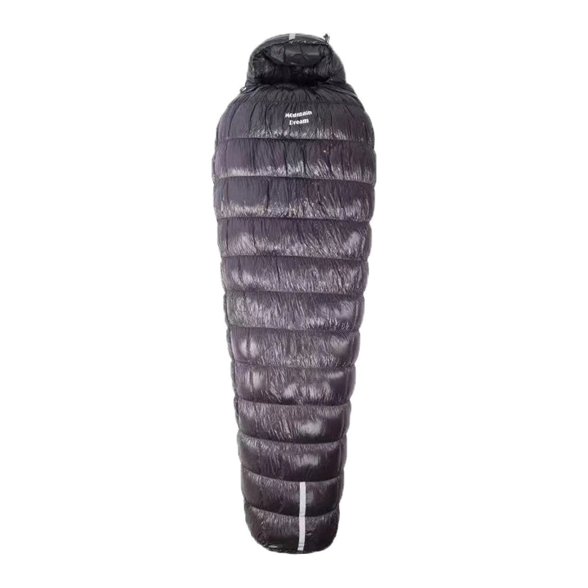 Oversized Goose Down Mummy Bag — 220 × 90 cm, 95% Goose Down, 400 to 1,200 g