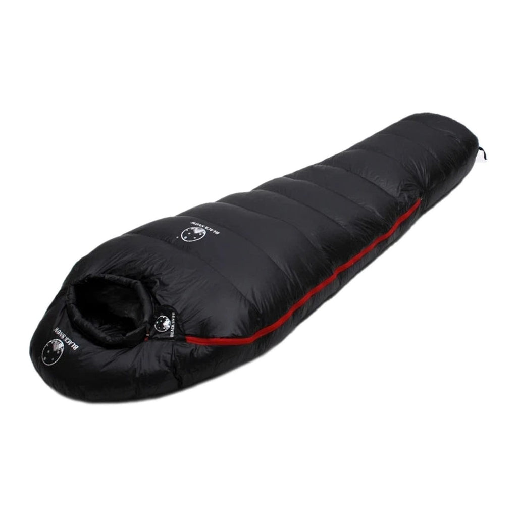 Black Snow 800FP Goose Down Mummy Bag — 400 to 1,300 g of Down, 850 g to 1.75 kg, 20D Shell