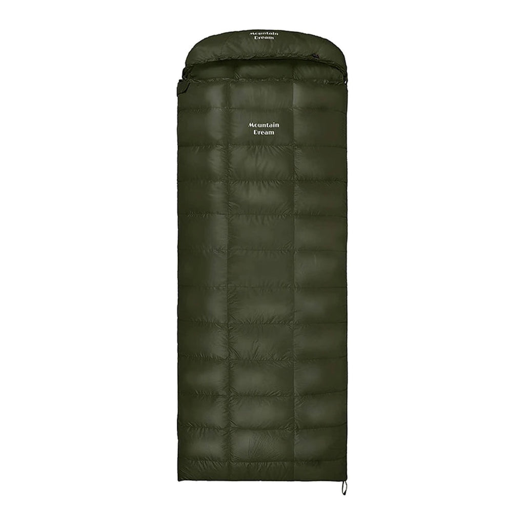 95% Goose Down Envelope Bag — 400 to 1,200 g of Down, 950 g to 1.75 kg, YKK Zip, Zips Into a Double