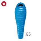 Aegismax G Series Down Sleeping Bag — 800FP White Goose, Horizontal Baffles, G1 / G2