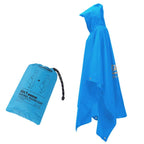 3-in-1 Rain Poncho — Covers You and Your Pack, Doubles as a Groundsheet or Shelter