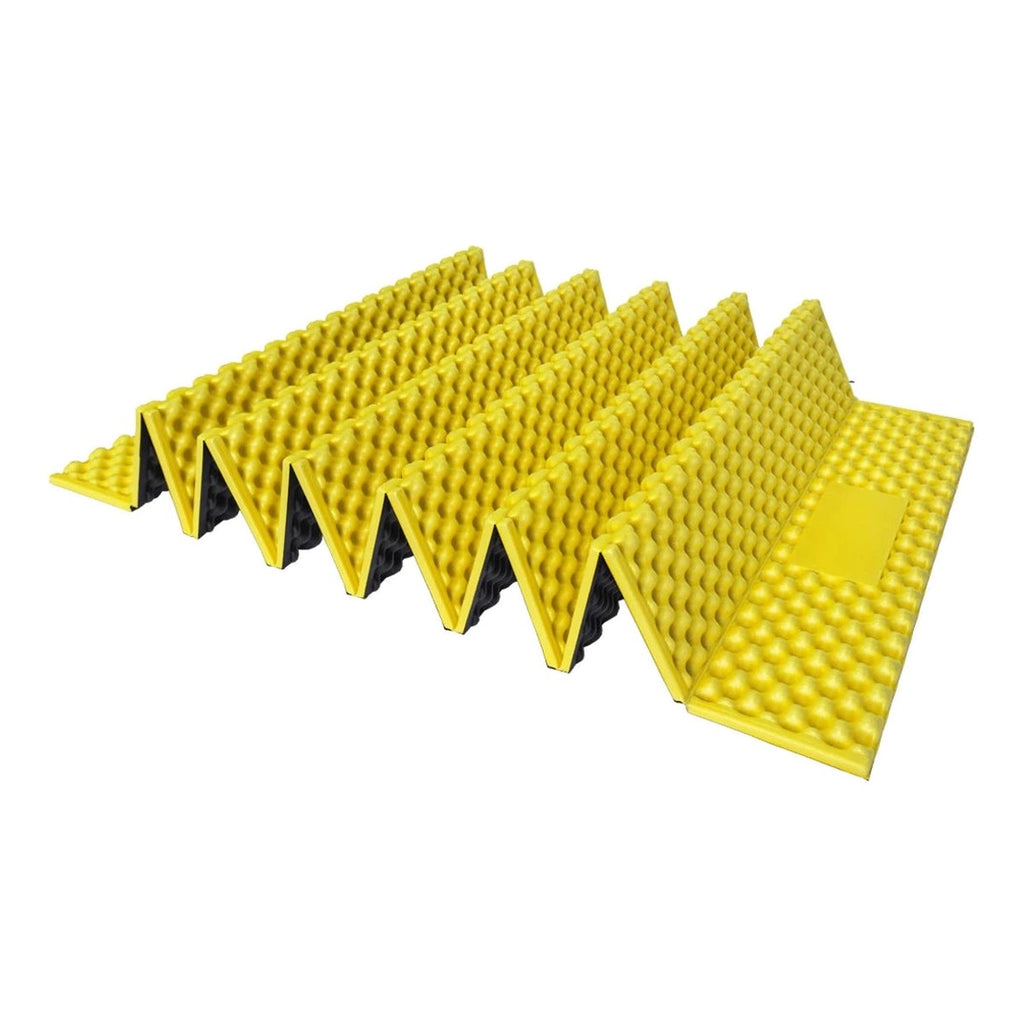 Egg-Crate Foam Sleeping Mat — R 2.5 With Reflective Foil, 330 g, Folds to 56 × 14 cm