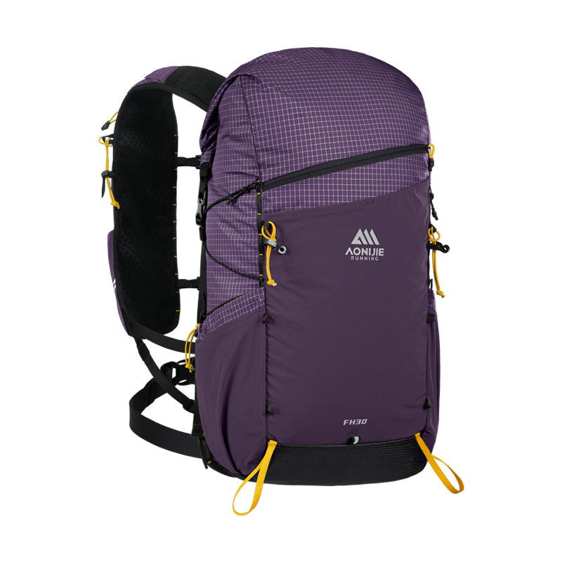 AONIJIE FH2530 30L Hiking Backpack — Vest-Style Harness, Roll-Top, 650 g